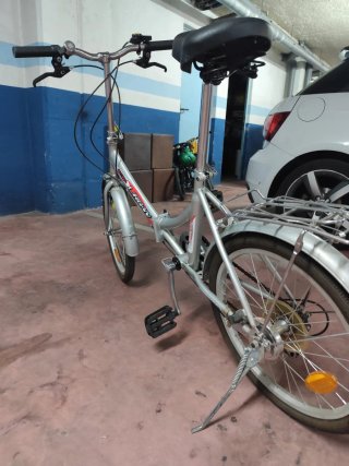 Bicicleta Plegable Urban.concept Plata