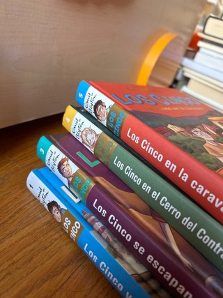 Libros infantiles “Los Cinco”, de Enid Blyton