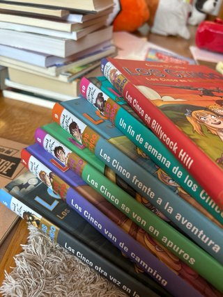 Libros infantiles “Los Cinco”, de Enid Blyton