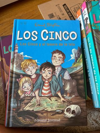 Libros infantiles “Los Cinco”, de Enid Blyton