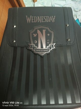 Mochila Negra Wednesday