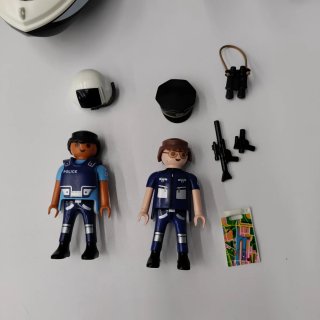 Hidroavión Policía Playmobil con figuras 4445