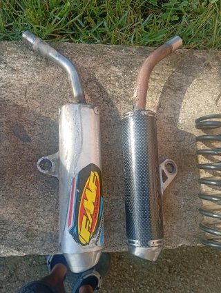 Escape y Silencioso KTM 65