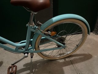 BTWIN Bicicleta niños 24 pulgadas Elops azul  turq