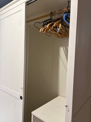Armario Ikea puertas correderas blanco