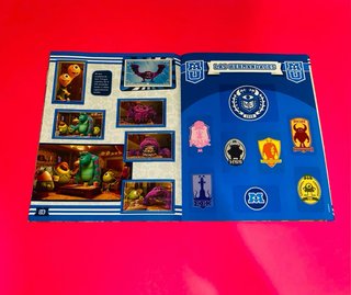 ALBUM COMPLETO MONSTRUOS S.A PANINI