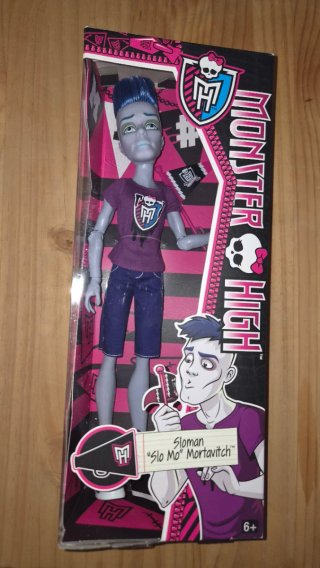 Muñeco Monster High Slo Mo Mortavitch G1 sloman