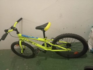 Bicicleta 22 color verde lima