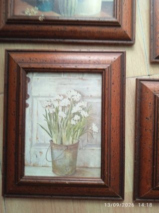 4 Cuadros Decorativos Madera
