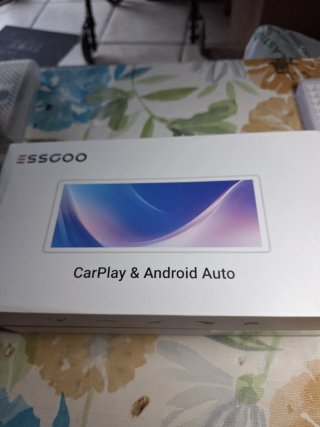 Pantalla ESSGOO CarPlay Android Auto 2 cámaras