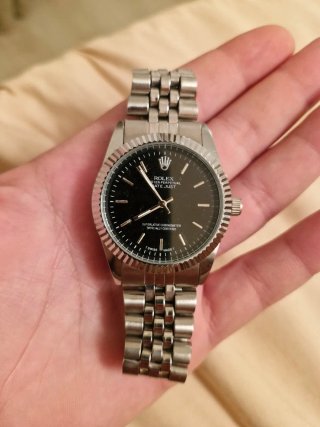 Orologio da polso uomo Datejust 41 Oyster Nero