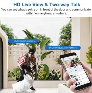 Videoportero WiFi HD con Cámara