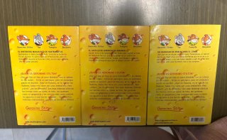 3 libros: Geronimo Stilton