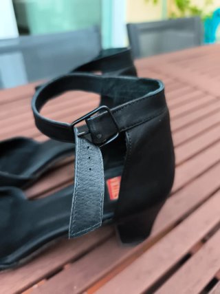 Zapatos de tacón Vialis negros mujer