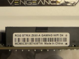 Placa base ASUS Z690-A WiFi D4 + I9 12900K + 64GB