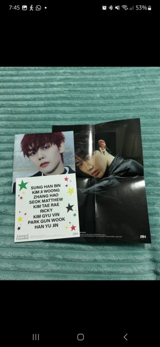 ZB1 Cinema Paradise Gyuvin Digipack Kpop