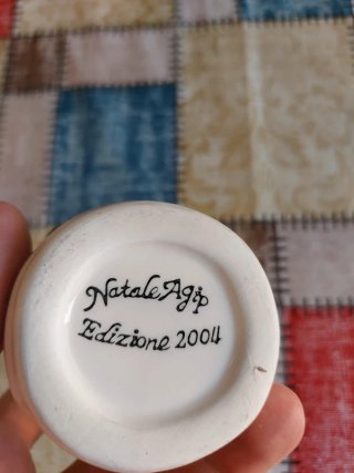 Portacandela Babbo Natale Agip Edizione 2004