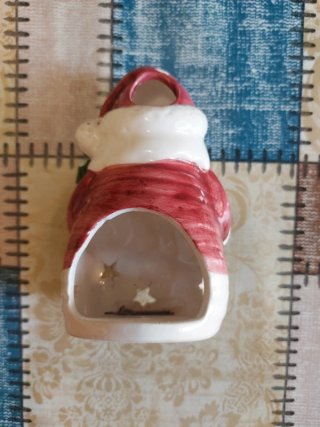 Portacandela Babbo Natale Agip Edizione 2004