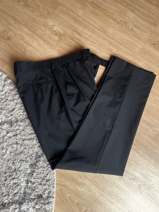 Pantalón de traje negro talla M