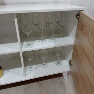 Aparador blanco madera