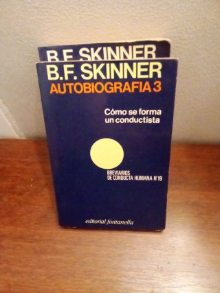 B.F. Skinner Autobiografía 1 y 3