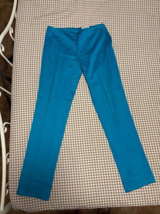 Traje Sastre Antonio Pernas Azul Turquesa T-40