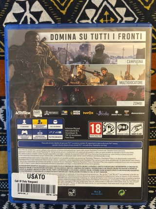 Call of Duty Vanguard PS4 Blu-ray