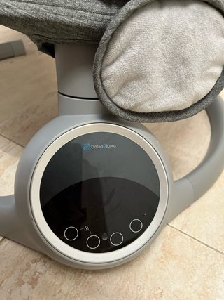 Hamaca Eléctrica Bebé Gris