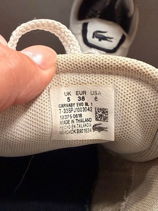 Zapatillas Lacoste Blancas