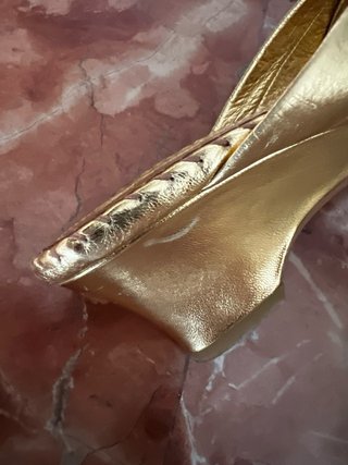 Zapatos Hispanitas dorados talla 39