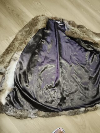 Abrigo de pelo talla 38