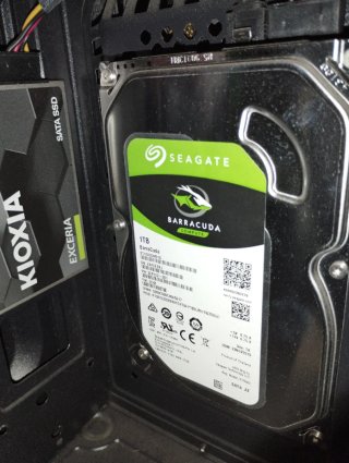 PC Intel i3-9100F 16GB RAM SSD 256GB + 1TB