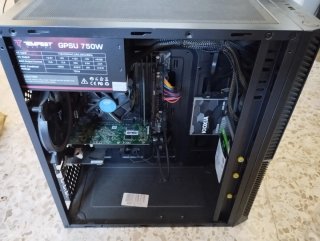 PC Intel i3-9100F 16GB RAM SSD 256GB + 1TB