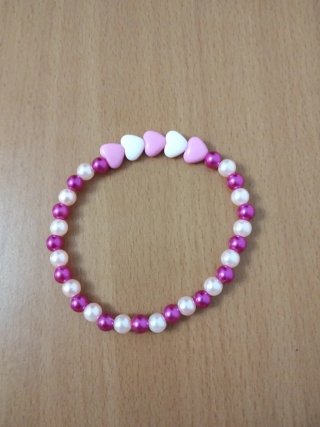 Set di 5 Braccialetti Elastici da 19 cm con Gufi