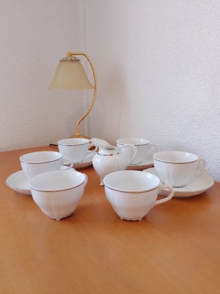 Juego Café Porcelana Bidasoa Carlos V