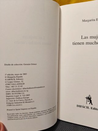 Las mujeres tienen mucho cuento