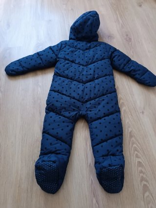 Buzo nieve bebé azul marino