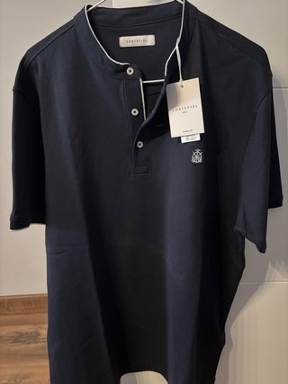 Polo Cortefiel azul nuevo con etiquetas