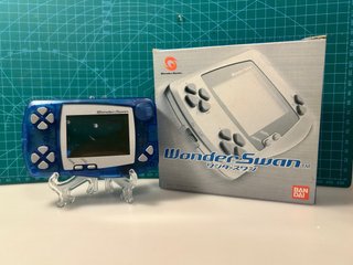 WonderSwan Skeleton Azul Completa
