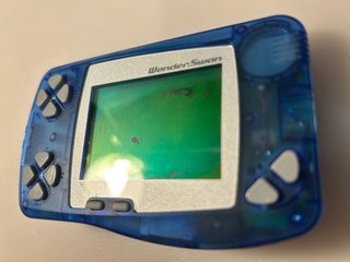 WonderSwan Skeleton Azul Completa