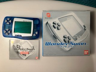 WonderSwan Skeleton Azul Completa