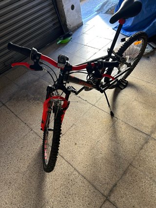 Bicicleta Montaña BTWIN Rockrider Negra