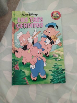 Libro cuento Disney los 3 cerditos