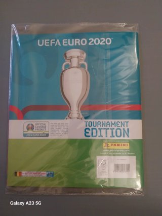 Álbum Panini Euro 2020 Vazio
