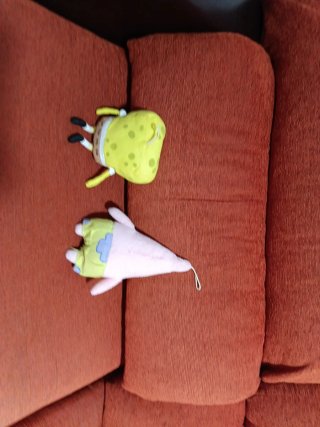 Peluche Bob Esponja y Patricio