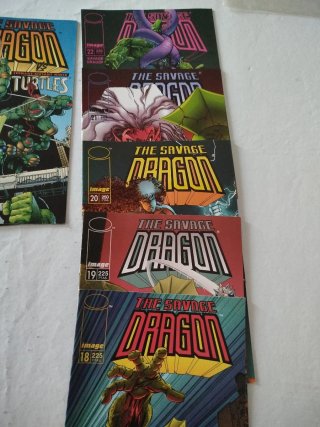 The Savage Dragon  vendo 14 números de los 26