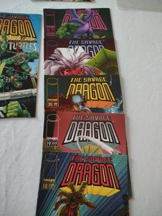The Savage Dragon  vendo 14 números de los 26
