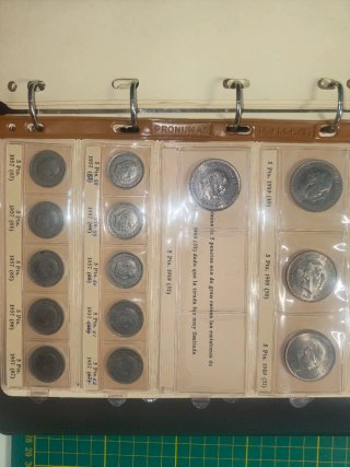 Álbum de monedas 5 pesetas