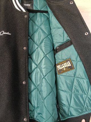 Chaqueta Varsity Béisbol Pull&Bear Talla M Bicolor