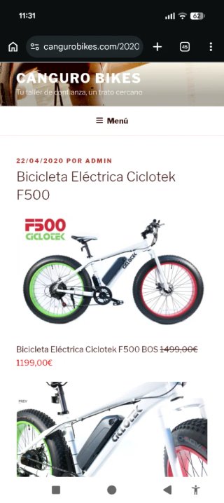 Fatbike Eléctrica Blanca